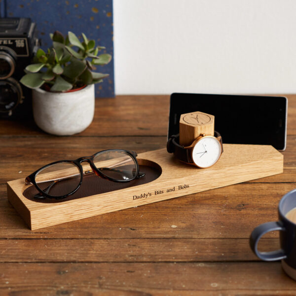 Watch phone and glasses stand