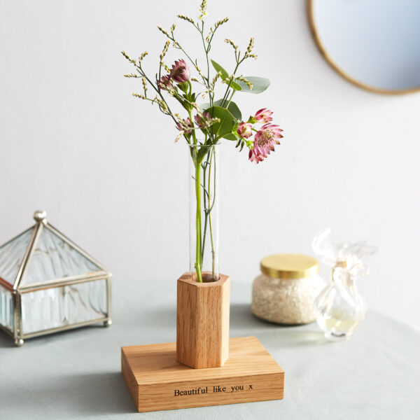 Personalised Flower Stem Vase