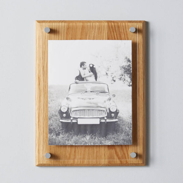 A4 Oak Picture Frame