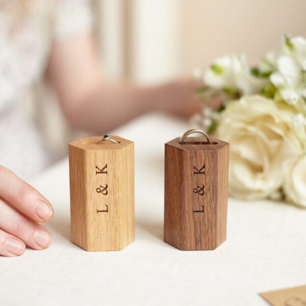 Personalised Ring holder.