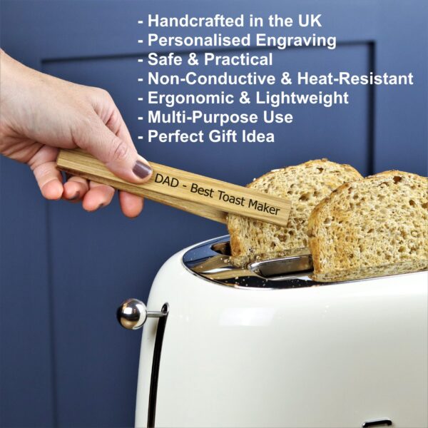 Personalised Toaster Tongs