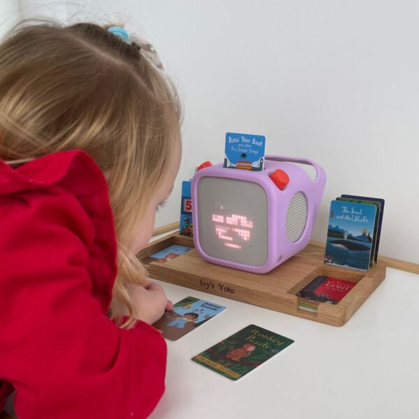 Yoto card reader stand and charging dock