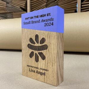 Lisa Angel NOTH small Brand Awards 2024