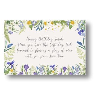 Birthday Gift Note