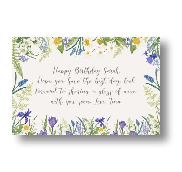Birthday Gift Note