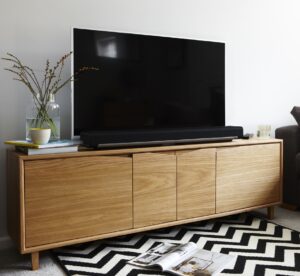 Oak TV Stand Media Unit