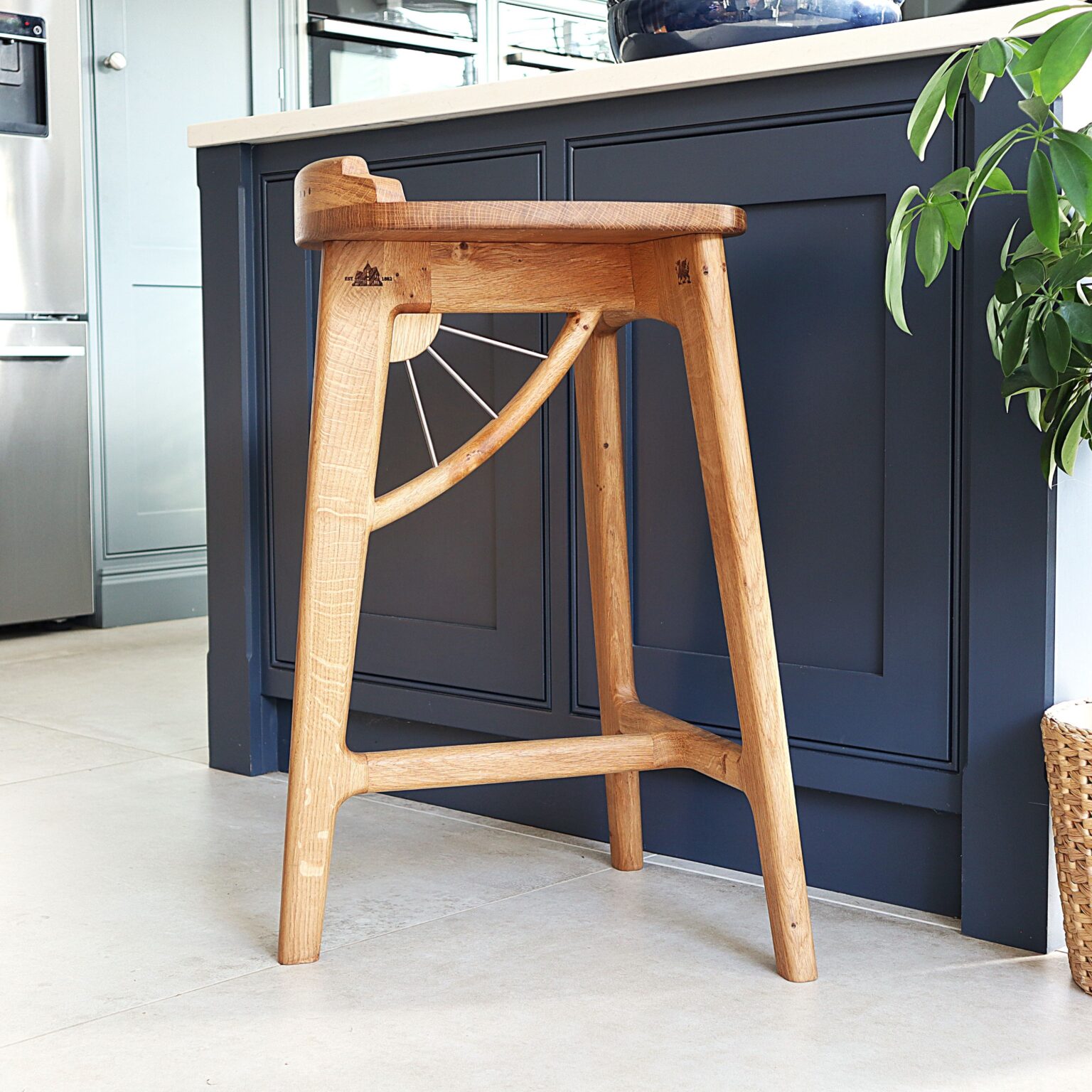 Wrexham Lager Bar Stool Charity Auction for Nightinglae House Hospice