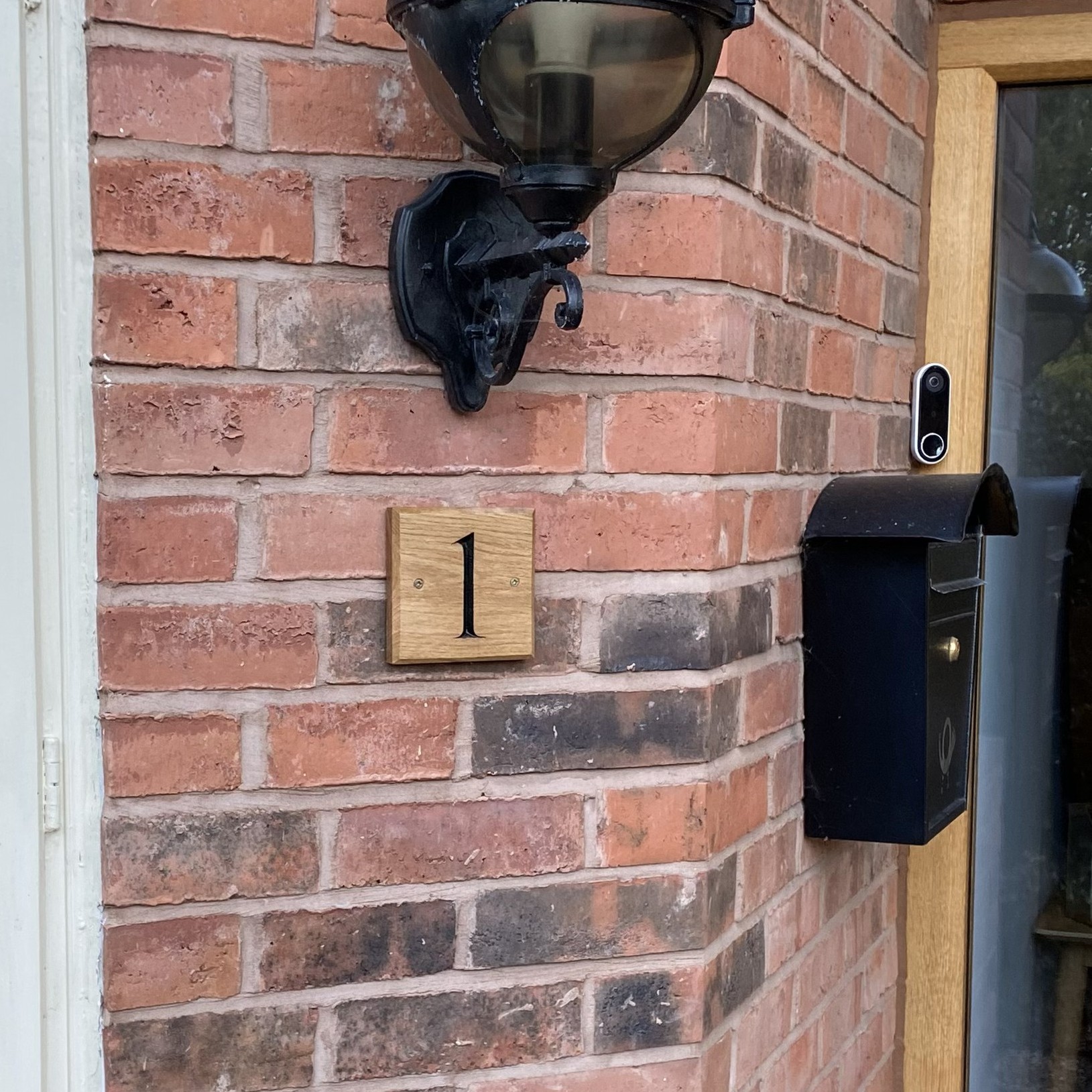 Oak house sign
