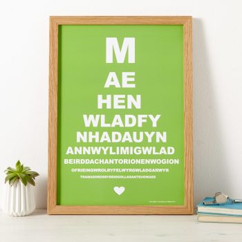Welsh National Anthem Print