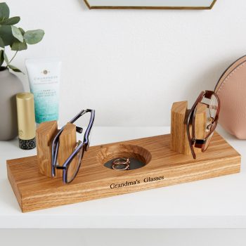 Mijmoj personalised glasses stand with tray_16863