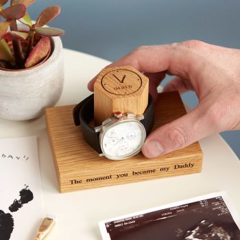 Time and date watch stand