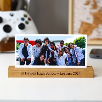 Personalised class of panoramic print and holder