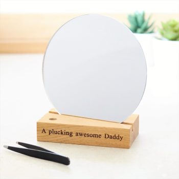 Personalised grooming mirror with tweezers infront_3