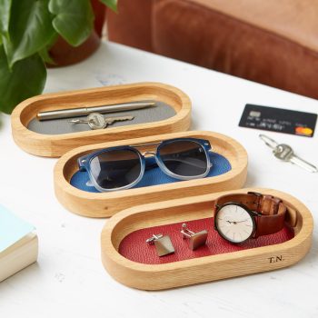 Stash tray collection red blue grey MijMoj