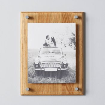 A4 Oak Picture Frame